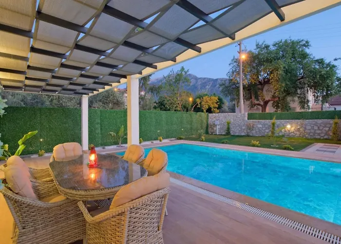 Ovacik 3 Bedroom With Private Pool Hot Tub Villa